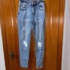 Maurices Distressed Blue Women's Jeans